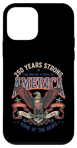 250 Years Strong USA - 2026�N7��4�� ���B���e�[�W - ���g�� �X�}�z�P�[�X iPhone 12 mini �p