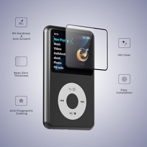 Image of innioasis Y1 Mp3 Screen Protector, Scratch-resistant Screen Protector, Premium Texture, Durable, Good Moisture Permeability, Prevents Scratches from Keys and Hard Objects