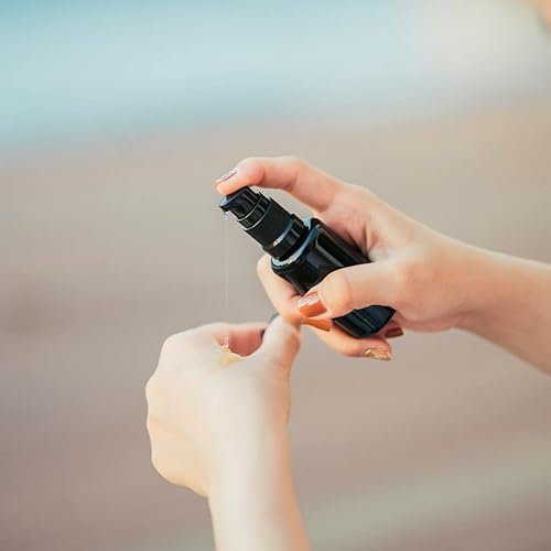 Miniatura 3 de Infinity Jars 1 fl oz (1.0 fl oz) Botella de bomba de presión de vidrio ultravioleta negro, paquete de 10