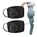 AFFJKZIEO Ankle Protection 1/2Pcs Padded Ankle Straps Ankle Straps for Comfortable Gym Pulley Brace Elastic Supports(1PCS)