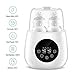 Baby Bottle Warmer, Bottle Baby Sterilizer Warmer 6-in-1 Food Heater for Warm Breast Milk or Formula with LED Display Accurate Temperature Control