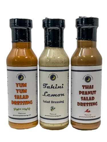 Premium | SALAD DRESSING | Variety 3 Pack | Tahini