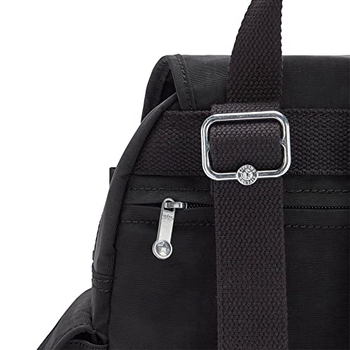 Kipling Mochila feminina, 14 x 27 x 29 cm, Black Noir, 14x27x29 cm (LxWxH)
