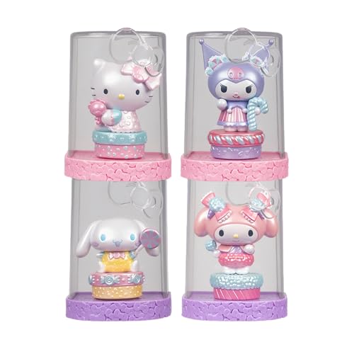 Jazwares Hello Kitty® and Friends 2-Inch Candy Wonderland Mini Figure 4-Pack - Officially Licensed Sanrio Product from Ages 6+