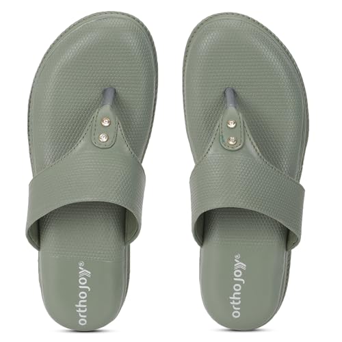 Image of ORTHO JOY doctor Fancy Slipper for women || Orthopedic Women's Fancy slippers For Women