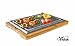 Artestia Mega Size Cooking Stone Sizzling Hot Stone Set with Stainless Steel Tray and Bamboo Platter, Deluxe Tabletop Barbecue/BBQ/Hibachi/Steak Grill (Deluxe Set with Mega Stone)