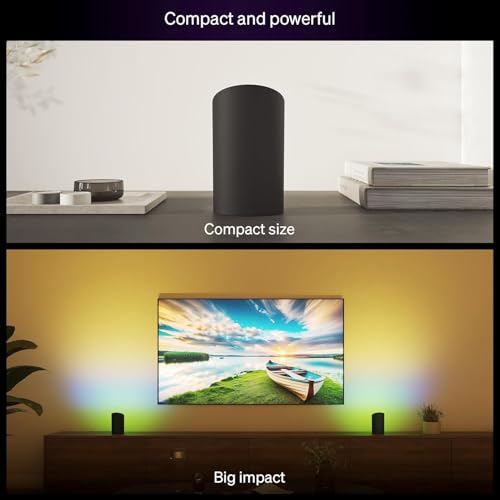 Image of Philips Hue Play Smart Wall Washer, Black (Pack of 4)