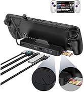 NewQ Steam Deck Dock, 7-in-1 Steam Deck Dockingstation mit SD/TF Dual Card Reader, 100W PD, HDMI ...