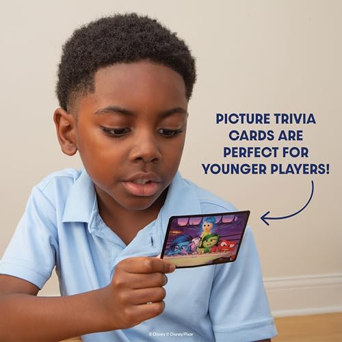 Image of Disney Trivia Board Games for Family Night, Travel Games, Strategy Game, 5+