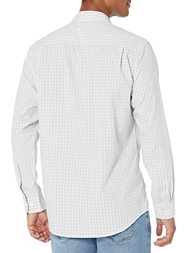 Image of Amazon Essentials Men's Regular-Fit Long-Sleeve Casual Poplin Shirt, Button Front, Business Casual, Collared