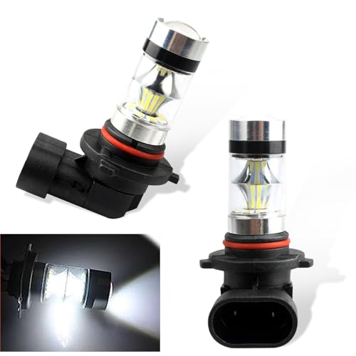 Tesnaao Pack-2 luces antiniebla LED para coche, 9005/9006, luces de luz baja de alta potencia, reemplazos...