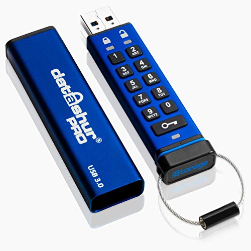 Image of datAshur PRO 128 GB Encrypted USB Memory Stick FIPS 140-2 Level 3 Certified Password Protected | Dust /Water Resistant