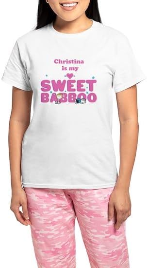 CafePress Peanuts Sweet Babboo Women's Novelty Cotton Pajama Set, Comfortable PJ Sleepwear