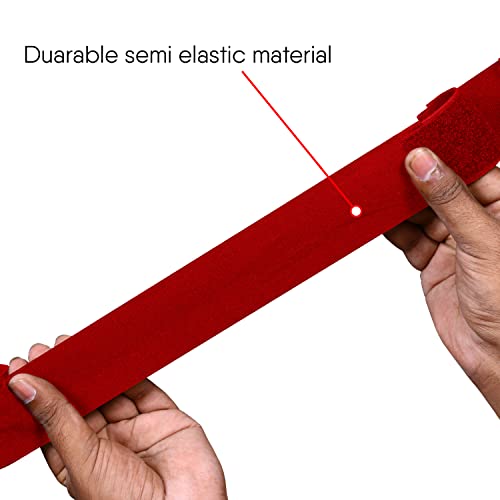 Beast Rage Boxing Hand Wraps 4.5 Meter Martial Arts Bandages Inner Gloves Wrist Support Straps Punching Under Hand Knuckles Heavy Elasticated Training Bag Mitts Muay Thai (4.5, Red) #TOP3