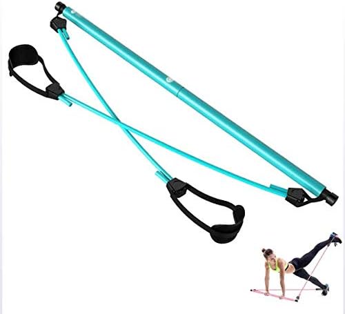 ピラティスバーキットヨガエクササイズ、ストレッチ、スカルプト、ねじれのためのスティック、シットアップ耐性バンドホーム多機能ラリーフィ