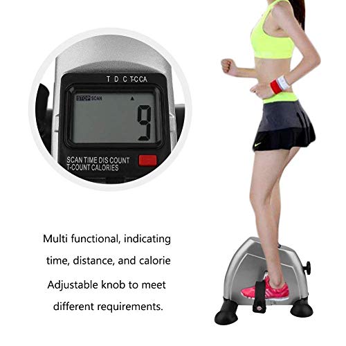 Mini pédale vélo d'exercice motorisée et exerciseur de cyclisme fitness intérieur