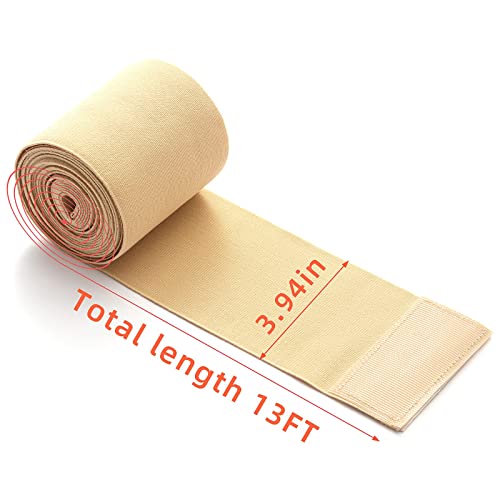 Ellostar Waist Wrap Waist Trainer Tummy Control Band Waistline Bandage Body Shaper, Sweat Shapewear, Workout Belt Daily Use (Beige) #TOP1