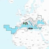 Garmin Mediterranean + Black Sea Navionics Vision + ™ Marine Charts One Size