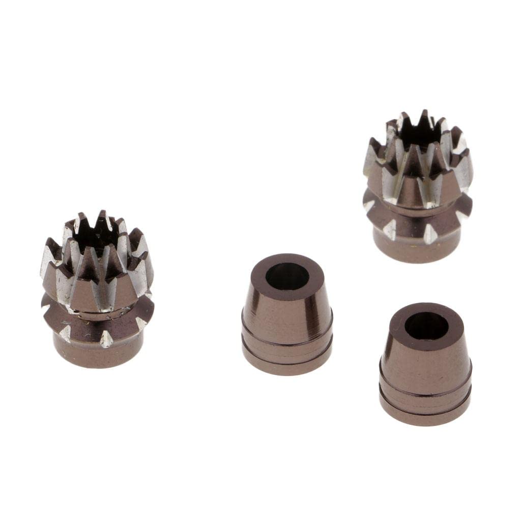 ATORSE 2Pcs Aluminum Anti-Slip Thumb Rocker M3 Futaba Remote Controller Joystick D-image-14