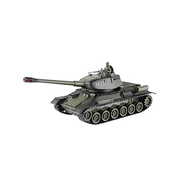 s-ideeÂ® Battle Panzer 99809 1:28 mit integriertem Infrarot Kampfsystem 2.4 Ghz RC R/C – Bild 4