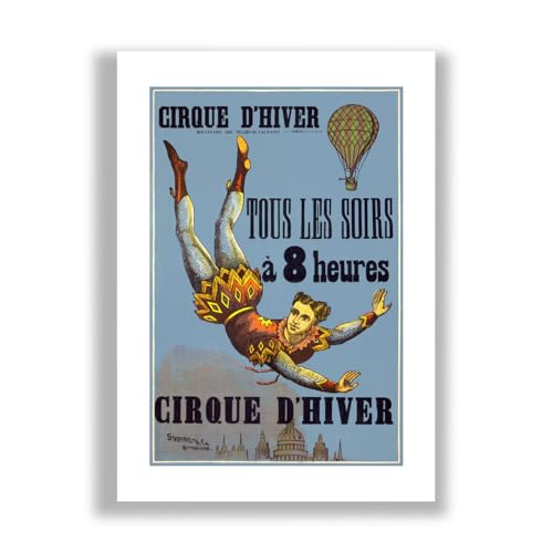 Cirque d'hiver impression d'archivage mat taille XL Spiffing Prints