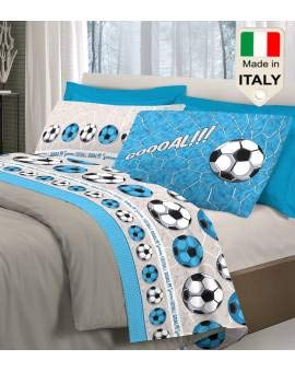 Completo Lenzuola Letto Napoli Juve Milan Inter