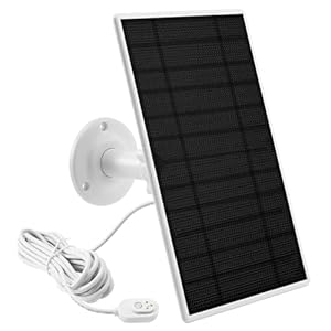 Ruarby Solar-Panel-Ladung für Kameras, 5 W