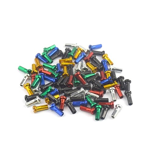 Embouts de rayons 14 mm GaBLok pour fil d'acier 14G | Kit de 50 pièces colorées