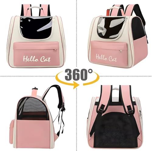 Mochila de Transporte Pet Para Gatos e Cães Acolchoada Dobrável Respirável Com Ventilação Impermeáve