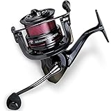 Das Wormshaft Spulenhubsystem ermöglicht genaueste Schnurverlegung auf dem großen Spulenkern, der einen hohen Schnureinzug gewährleistet.