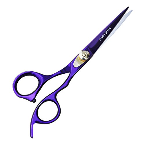 Haarschneideschere Haarschere Friseurschere Salonschere lila 6" - H148 Cover