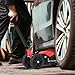 ZENITHLIVING 1.5 Ton Big Wheel Hydraulic Floor Jack for Cars, Sedans & ATVs - All-Terrain Rubber Tires, Dual Piston Pump, 6.3