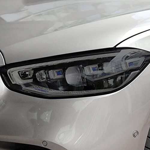 OPisuda Auto koplamp zwarte beschermfolie om transparante TPU sticker bescherming accessoires te beschermen, Voor…
