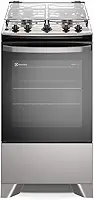 Fogão Electrolux 4 bocas Efficient com PerfectCook Prata (FE4IS) Bivolt
