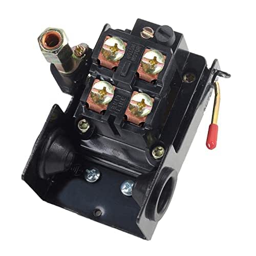 Heavy Duty Air Compressor Pressure Switch Control 90-125 psi Single