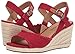 Lucky Brand Women's Mindra Espadrille Wedge Sandal, sb red, 9