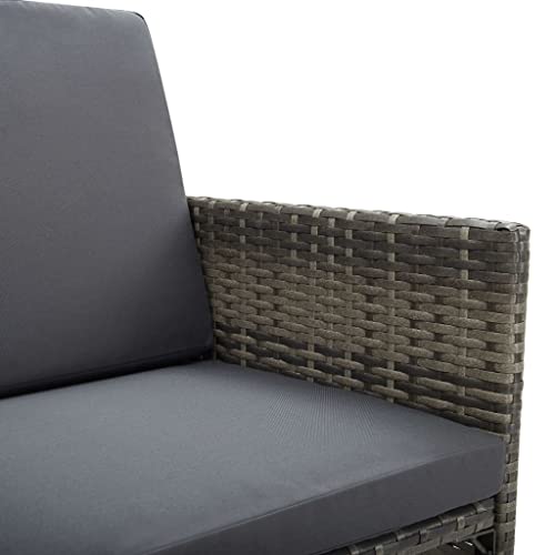 Chaises de salle à manger d'extérieur vidaXL en résine tressée de qualité supérieure