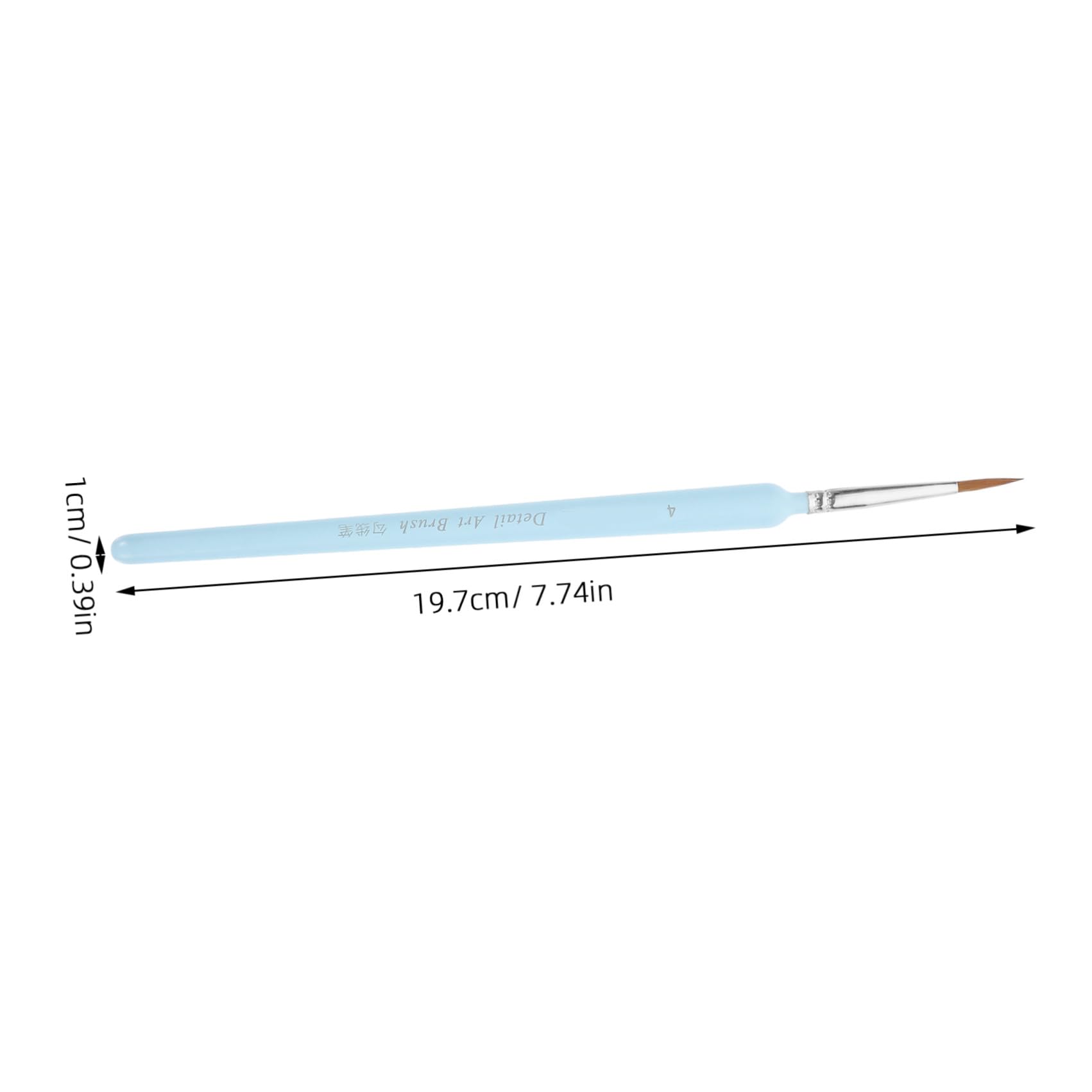 SEWACC 55pièces Set De Pinceaux Fins pour Peinture Pinceaux De Détail Professionnels pour Miniatures Et Dessin pour Art Modélisme