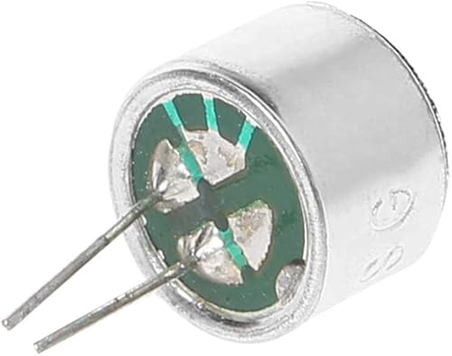 Miniatura 7 de Condensador de micrófono 10 unidscon 2 cables de pin Electret Micrófono de condensador 9767 Micrófono de micrófono para portátil