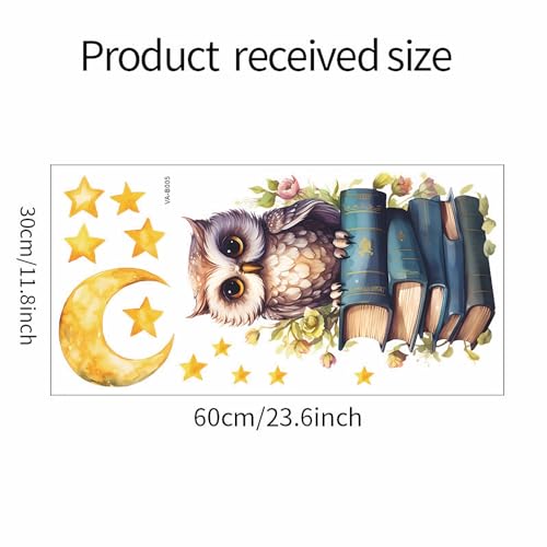 Vinilo Decorativo Infantil de Búho para Pared miniatura 5