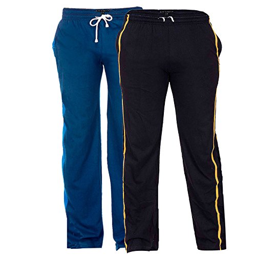 Buy Men's Cotton Track Pants (Pack Of 2) at Amazon.in