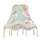Lurrose Lamp Shades Table Lamp Shade Chandelier Lamp Shade Fabric Clip on Light Shades Macrame Lamp
