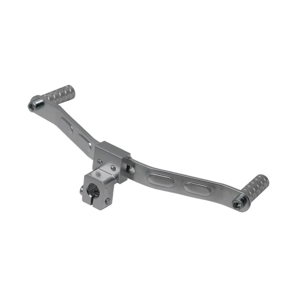 Dagmara Silver Universal Motorcycle Dual/2 Way Gear Shift Lever Footrest Pedal Shifter For Motorbike Dirt Bike Foot