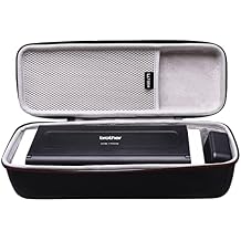 LTGEM Hard Case for Brother ADS-1700W / ADS-1800W / ADS-1300 / ADS-1200 / ADS-1350W / ADS-1250W Wireless Document Scanner - Travel Protective Carrying Storage Bag