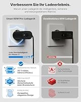 2-Pack USB C Stecker, 4-Ports USB Ladegerät Mehrfach Netzteil Mehrfachstecker 60W Power Adapter PD 3.0 Schnellladegerät USBC Netzteil für iPhone 16 15 14 13 12 11 Pro Max, iPad, Samsung,Handys – Ansicht 4