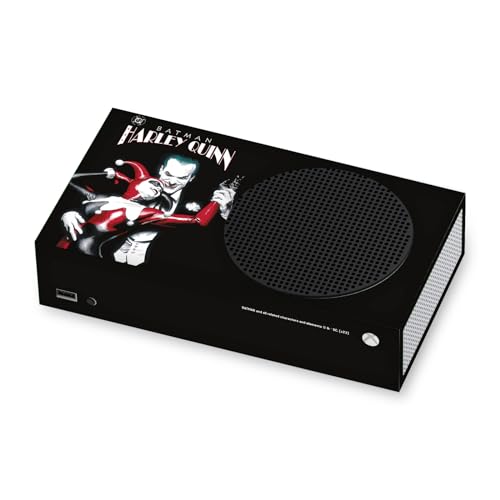 Head Case Designs sous Licence Officielle The Joker DC Comics Batman: Harley Quinn 1 Art Personnage Vinyle Autocollant De Jeu Peau Autocollant Couverture Compatible avec Xbox Series S Console