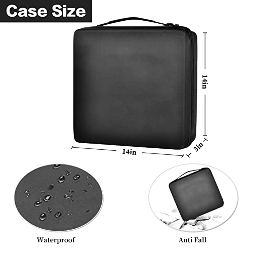 image for Comecase 15 Slots Watch Box Organizer/Men Watch Display Storage Case F