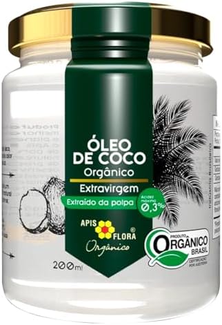 Óleo de Coco Extravirgem Orgânico Apis Flora 200ml Val 31-01-2026