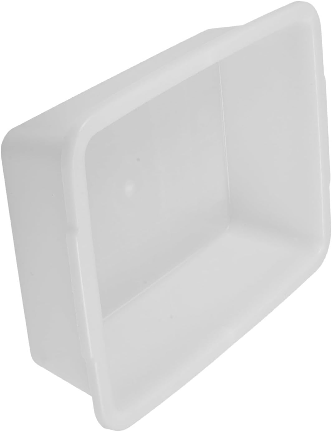 Leak Proof Laboratory Rectangular Pp Tray for Glassware and Reagents | White Stackable Design, Orderly Placement, Classroom Science Experiments