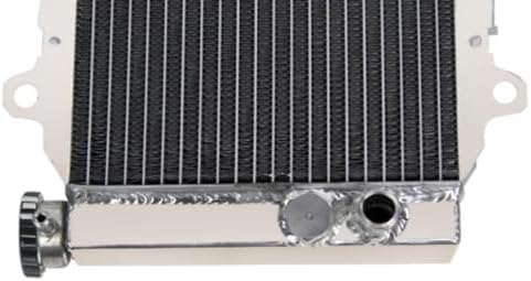 Aluminum Radiator for 2003-2006 Yamaha Kodiak 400/450 &2007-2010 Grizzly 400/450 YFM400 YFM450, 2 Row Radiators